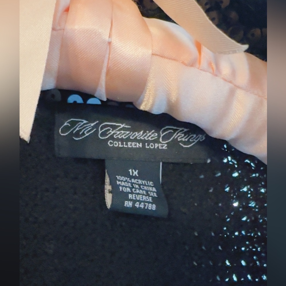 ๐ Black sequins jacket ๐ค๐ - Picture 3 of 6